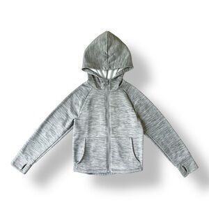 Zella | Front Zip Hoodie (S) 🩶